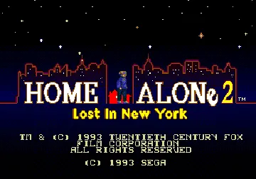 Home Alone 2 - Lost in New York (USA) screen shot title